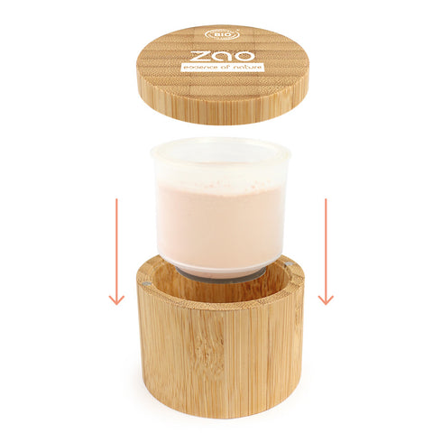 Zao 絲柔無重礦物定妝蜜粉 Mineral Silk