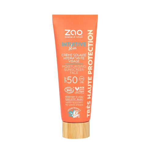 Zao 透明水盈面部防曬霜 Moisturising Face Sunscreen SPF50
