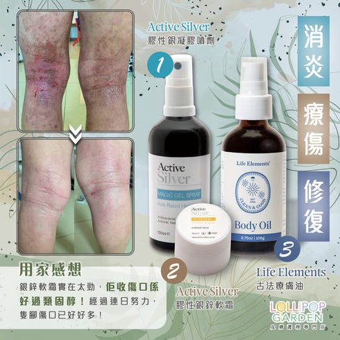 Active Silver 膠性銀鋅軟霜 Hit The Spot Colloidal Silver Cream