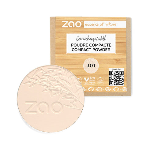 Zao 輕盈啞緻礦物護膚粉餅 Compact Powder