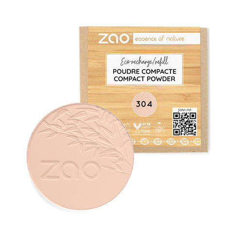 Zao 輕盈啞緻礦物護膚粉餅 Compact Powder