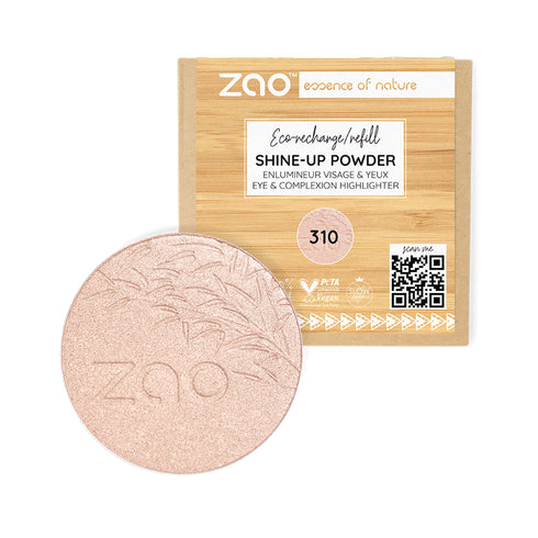 Zao 輕透亮采礦物光影粉 Shine-up Powder