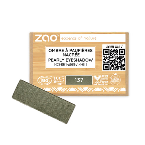 Zao 長方礦物眼影補充裝 Rectangle Eyeshadow Refill