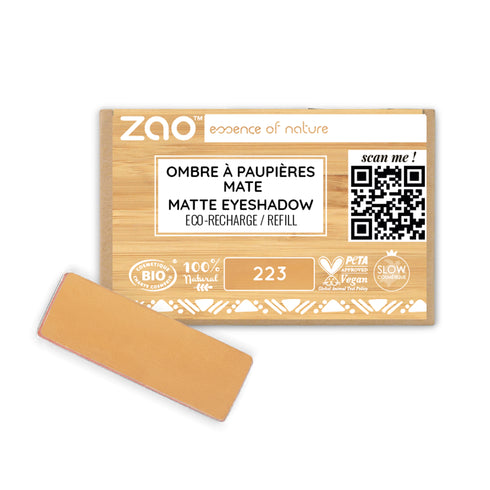 Zao 長方礦物眼影補充裝 Rectangle Eyeshadow Refill