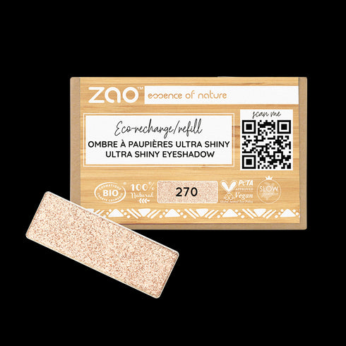 Zao 長方礦物眼影補充裝 Rectangle Eyeshadow Refill