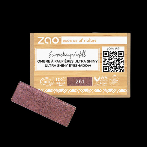 Zao 長方礦物眼影補充裝 Rectangle Eyeshadow Refill