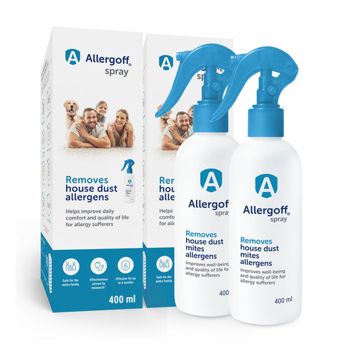 Allergoff 安敏潔除蟎噴霧 ( 環境致敏原 · 塵蟎 · 花粉 · 霉菌 · 寵物皮屑 ) Allergen Neutralising Spray