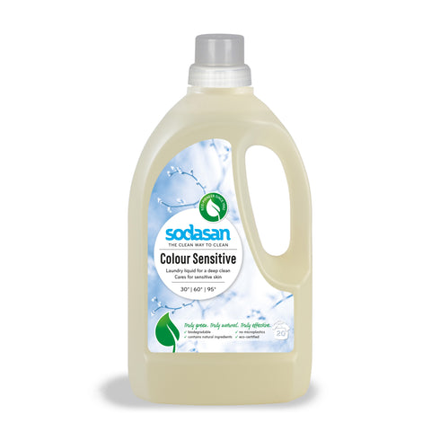 Sodasan 純天然超低敏洗衣液 ( 無香 ) Colour Laundry Liquid (Sensitive)