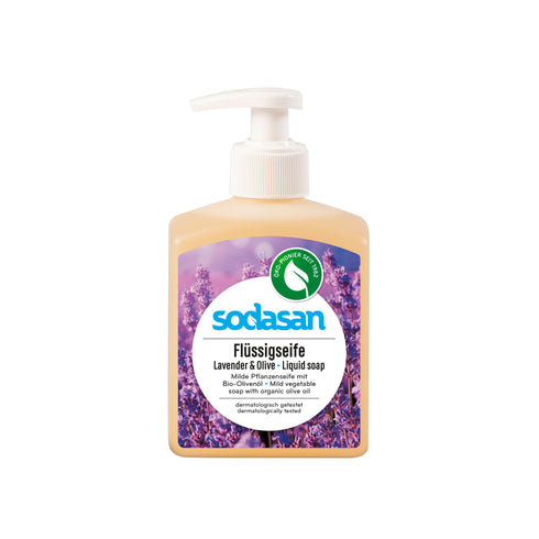 Sodasan 純天然潔手皂液 ( 薰衣草 ) Liquid Soap (Lavender & Olive)