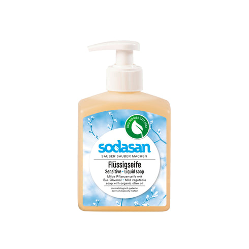 Sodasan 純天然超低敏潔手皂液 ( 無香 ) Liquid Soap (Sensitive)