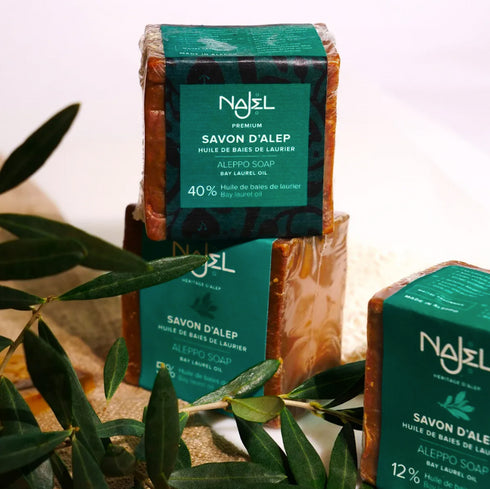 Najel 敘利亞濕疹手工古皂 Aleppo Soap 40%月桂油