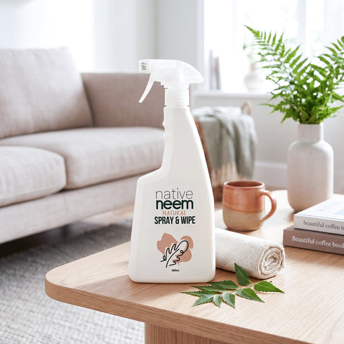 Native Neem 有機苦楝萬用家居噴霧 ( 滅蝨 · 殺菌 · 驅蟲 ) Organic Neem Multi-Purpose Spray & Wipe