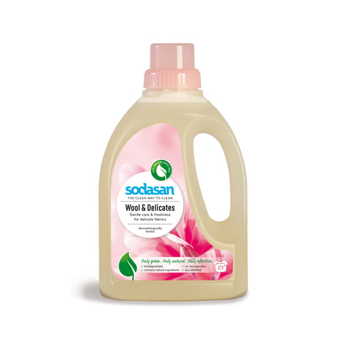 Sodasan 純天然纖柔衣物專用洗衣液 ( 羊毛 / 絲綢 / 羽絨 ) Wool & Delicates Detergent