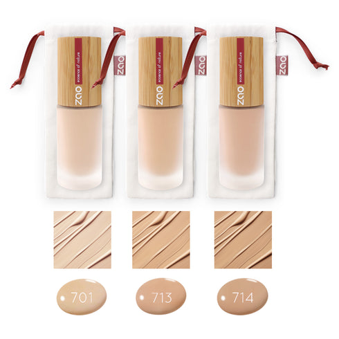 Zao 絲滑無瑕護膚粉底液 Silk Foundation