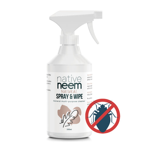 Native Neem 有機苦楝萬用家居噴霧 ( 滅蝨 · 殺菌 · 驅蟲 ) Organic Neem Multi-Purpose Spray & Wipe