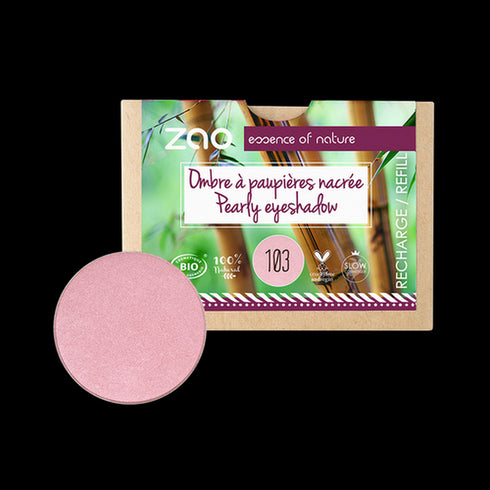 Zao 艷彩單色礦物眼影 Pearly & Matt Eyeshadow