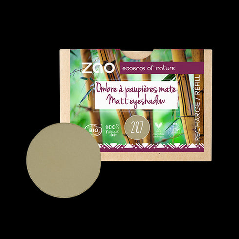 Zao 艷彩單色礦物眼影 Pearly & Matt Eyeshadow