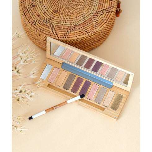 Zao 流光閃爍10色礦物眼影盤 Palette Ultra Shiny