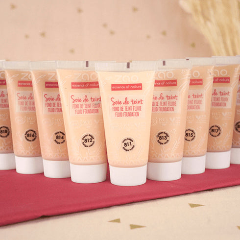 Zao 升級版 絲滑無瑕護膚粉底液 Silk Foundation