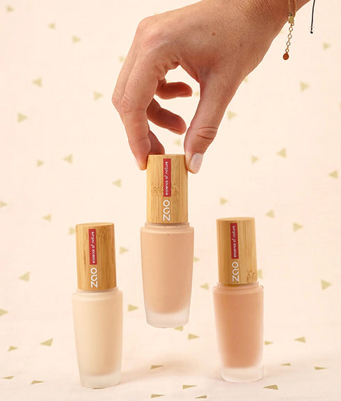 Zao 升級版 絲滑無瑕護膚粉底液 Silk Foundation