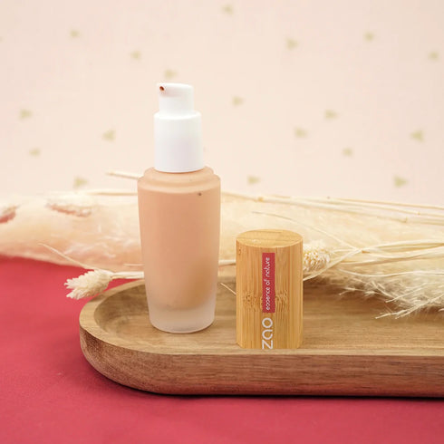 Zao 升級版 絲滑無瑕護膚粉底液 Silk Foundation