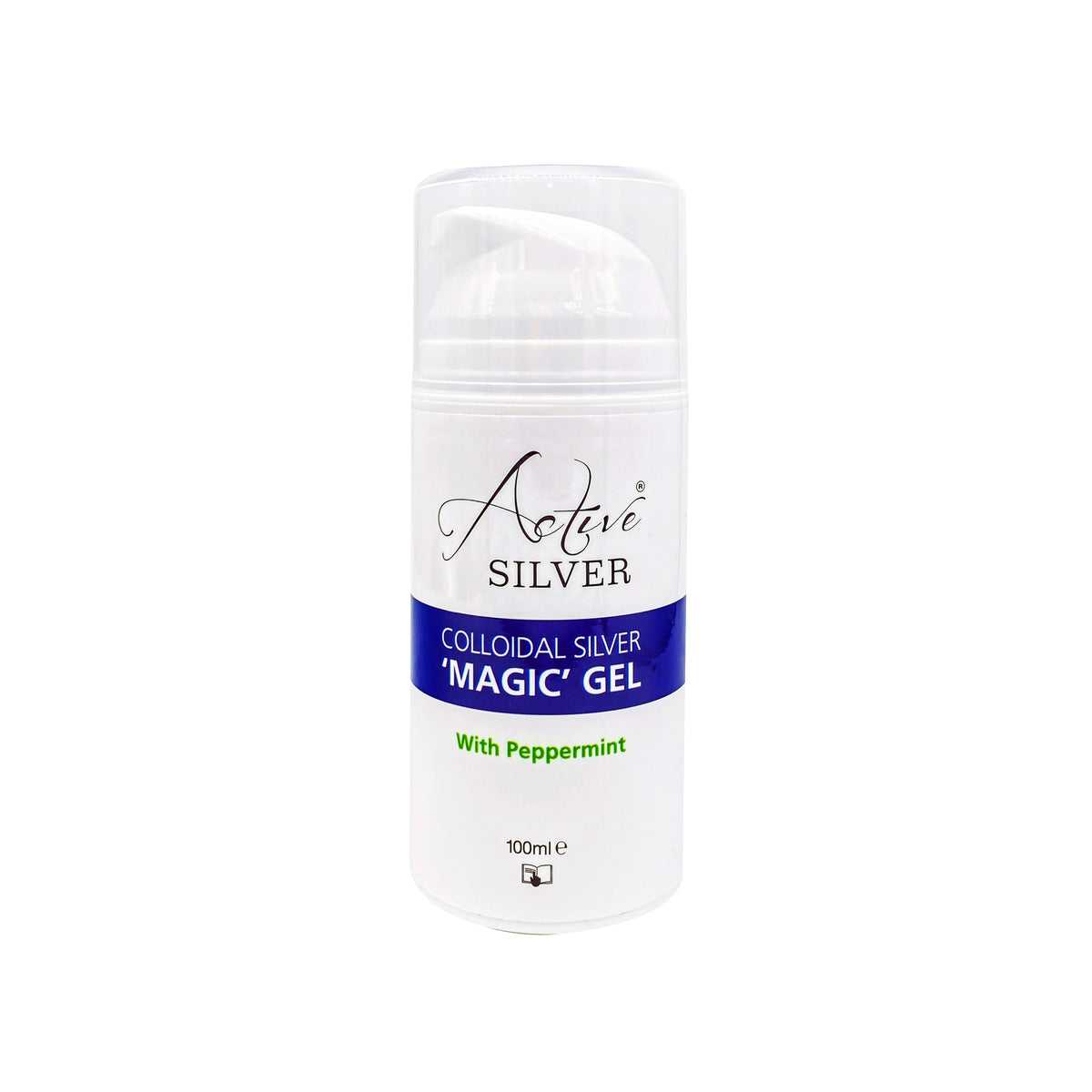 Active Silver 膠性銀薄荷凝膠 Colloidal Silver Magic Gel Peppermint Lollipop
